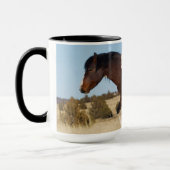 Wild Pferd, Steens Mountains Tasse (Links)