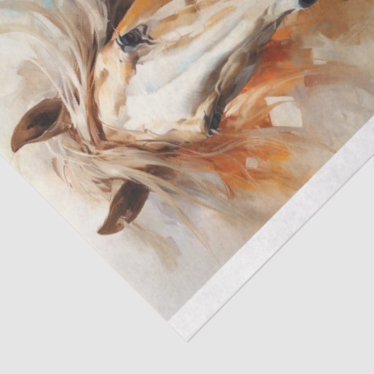 Wild Pferde Collage 1 Dekoupage Paper Seidenpapier (Ausschnitt)