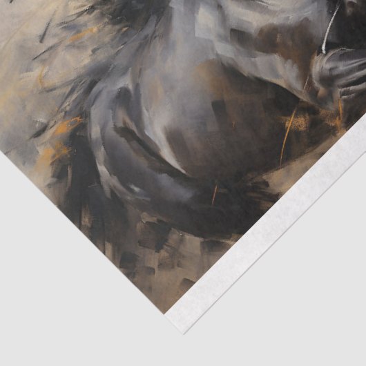 Wild Pferde Collage 3 Decoupage Paper Seidenpapier (Ausschnitt)