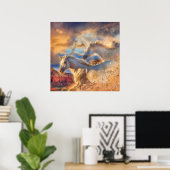 Wild Pferde Spirituosen "TRINITY" Poster (Heimbüro)