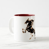 Wild Pferde Tasse (Vorderseite Links)
