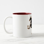 Wild Pferde Tasse (Links)