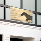 WILD PFERDE VON UTAH BANNER MIT GROMMET (Äußeres Gebäude)