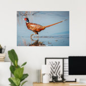 Wild Pheasant Poster (Heimbüro)