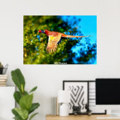 Wild Pheasant Poster (Heimbüro)