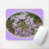 Wild Phlox Mousepad (Mit Mouse)