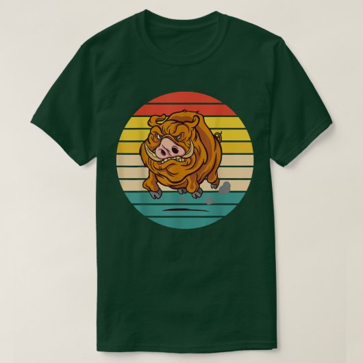 Wild Pig Boar T-Shirt (Design vorne)
