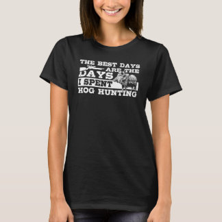 Wild Pig Hunter Hog Hunter Tier Wildschweinjagd T-Shirt