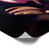 Wild Pink Lady Slipper Orchid Pair Mirror Poster (Ecke)