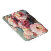 Wild Pink Roses Magnet (Rechte Seite)