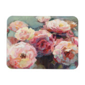 Wild Pink Roses Magnet (Horizontal)