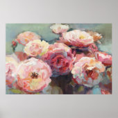Wild Pink Roses Poster (Vorne)
