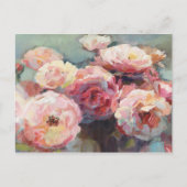 Wild Pink Roses Postkarte (Vorderseite)