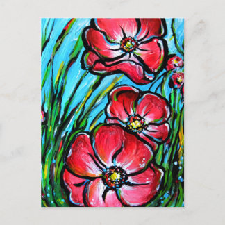 Wild Pinks Postkarte