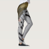 Wild Pocket Watch Face Fashion Leggings (Rechts)