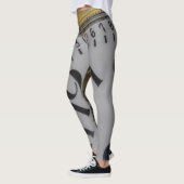 Wild Pocket Watch Face Fashion Leggings (Links)