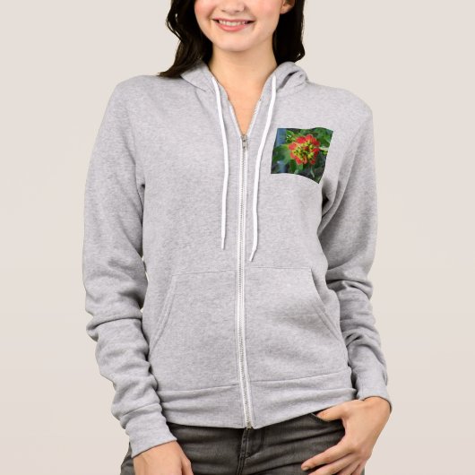 Wild Poinsettia Hoodie (Vorderseite)