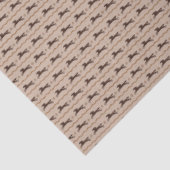 Wild Pony auf Tan Horse Lover Seidenpapier (Ausschnitt)