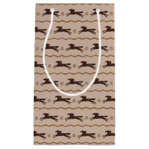 Wild Pony Galloping Pferd auf Tan