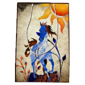 Wild Pony mit Sun Horse Mittlere Geschenktüte (Rückseite)