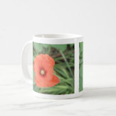 Wild Poppy Blume Tasse (Vorderseite Links)