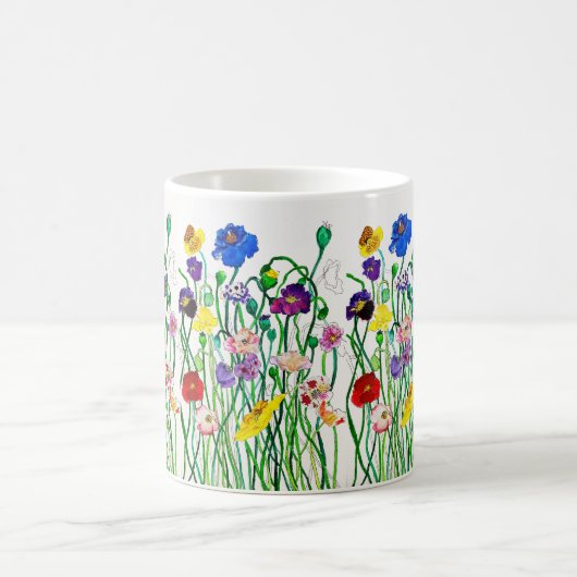 Wild Poppy Tasse (Mittel)