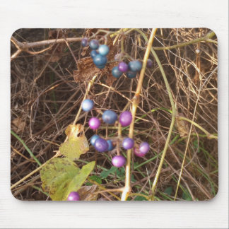 Wild Porcelain Berry Vine In Nature Mouse Pad Mousepad