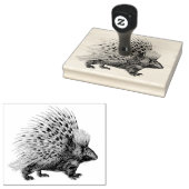 Wild Porcupine | Briefmarke Gummistempel (Stempel)