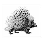 Wild Porcupine | Briefmarke Gummistempel (Prägung)