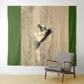 WILD PORT IN DER WÜSTE ZOLLBAREN Tapisserie Wandteppich (Beispiel (Horizontal))