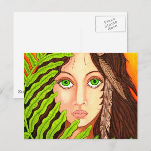 Wild Postkarte (Vorne/Hinten)