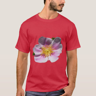 Wild Prairie Rose Floral Vector T-Shirt