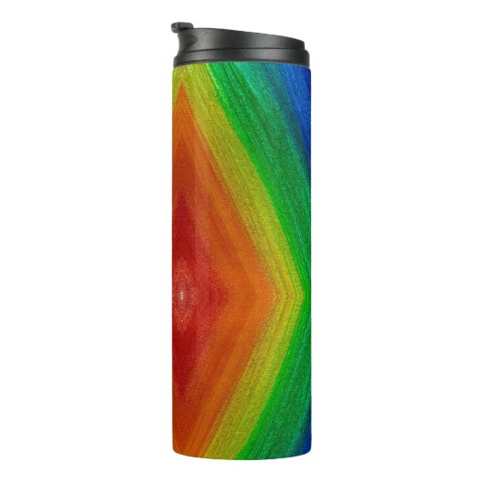 Wild Prism Art Thermosbecher (Nach rechts gedreht)