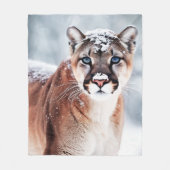 Wild puma winter fleecedecke (Vorderseite)