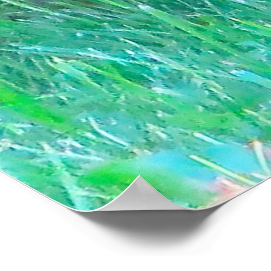 Wild Quail Poster (Ecke)