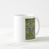 Wild-Rabbit-Cottontail Apparel and Gifts Kaffeetasse (VorderseiteRechts)