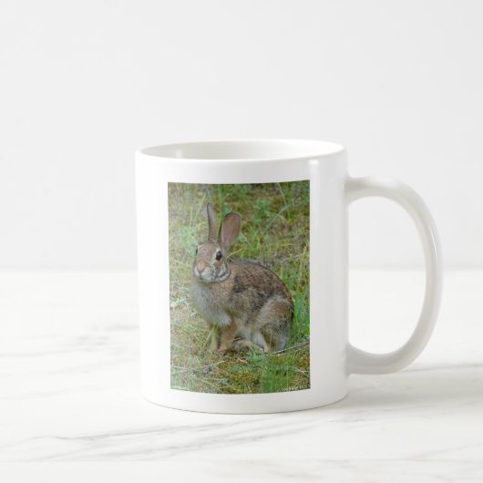 Wild-Rabbit-Cottontail Apparel and Gifts Kaffeetasse (Rechts)