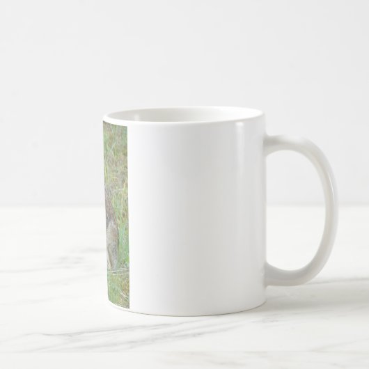 Wild-Rabbit-Cottontail Apparel and Gifts Kaffeetasse (Rechts)