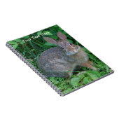 Wild Rabbit Nature Notebook Notizblock (Rechte Seite)
