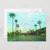 Wild Rain Postkarte (Vorne/Hinten)