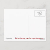 Wild Rain Postkarte (Rückseite)