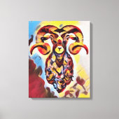 Wild Ram Art Canvas Print Leinwanddruck (Vorderseite)