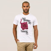 Wild Raspberry Cat T-Shirt (Vorne ganz)