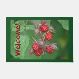 Wild Raspberry Fußmatte