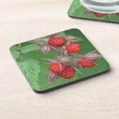 Wild Raspberry Untersetzer (Linke Seite)