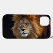 Wild Raubtier Löwe mit Mane Case-Mate iPhone Hülle (Rückseite (Horizontal))