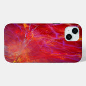 Wild Red - Abstrakte Kunst Case-Mate iPhone Hülle (Rückseite (Horizontal))