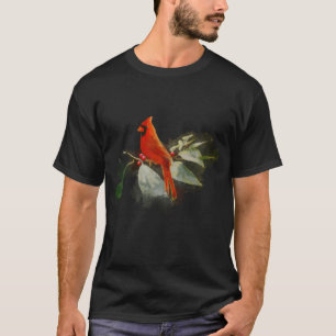 Wild Red Kardinal Bird T-Shirt