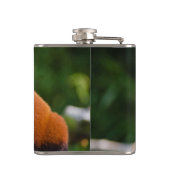 Wild Red Panda Flachmann (Rückseite)