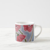 Wild Red Poppies Espressotasse (Rechts)